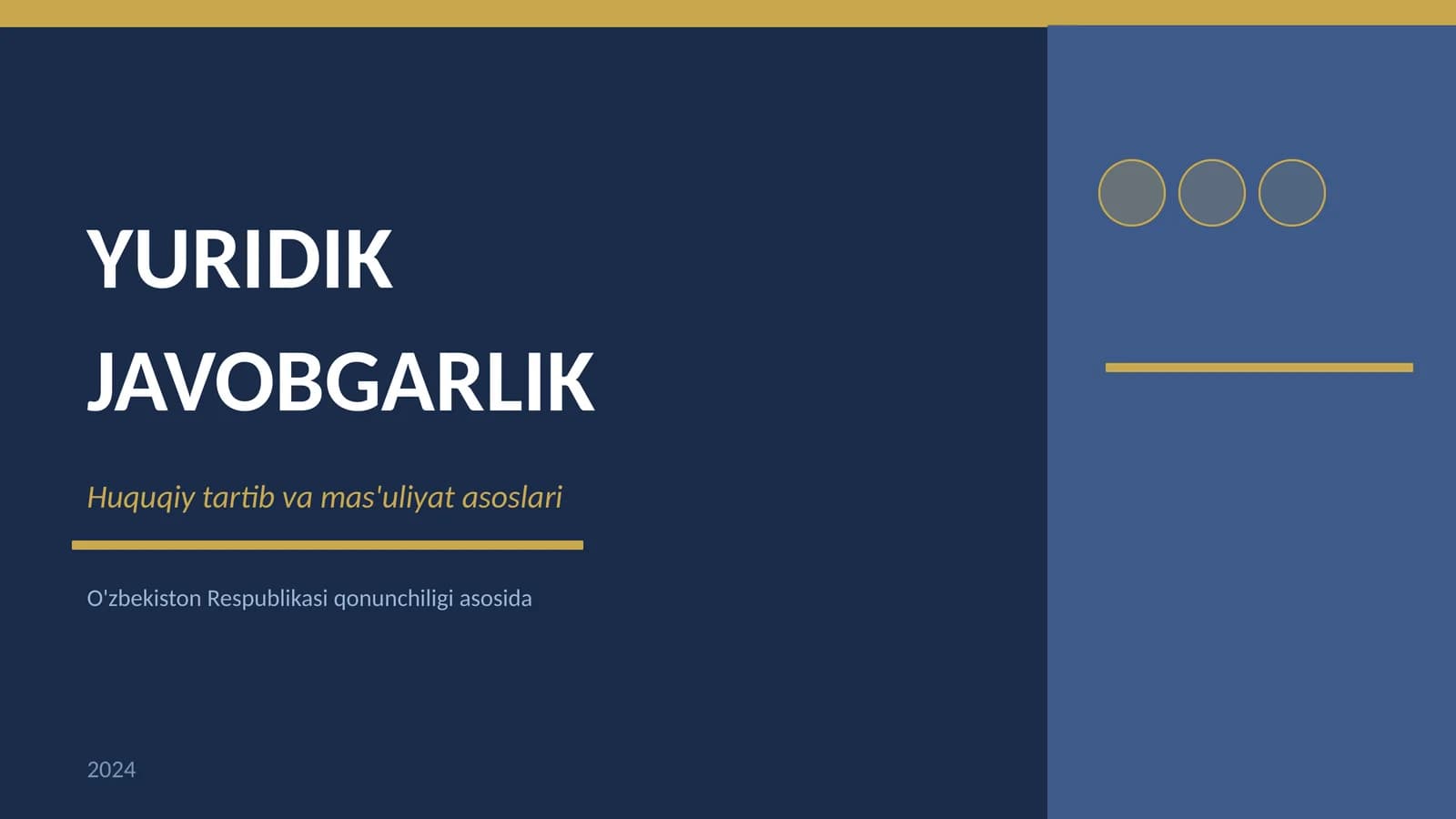Yuridik javobgarlik