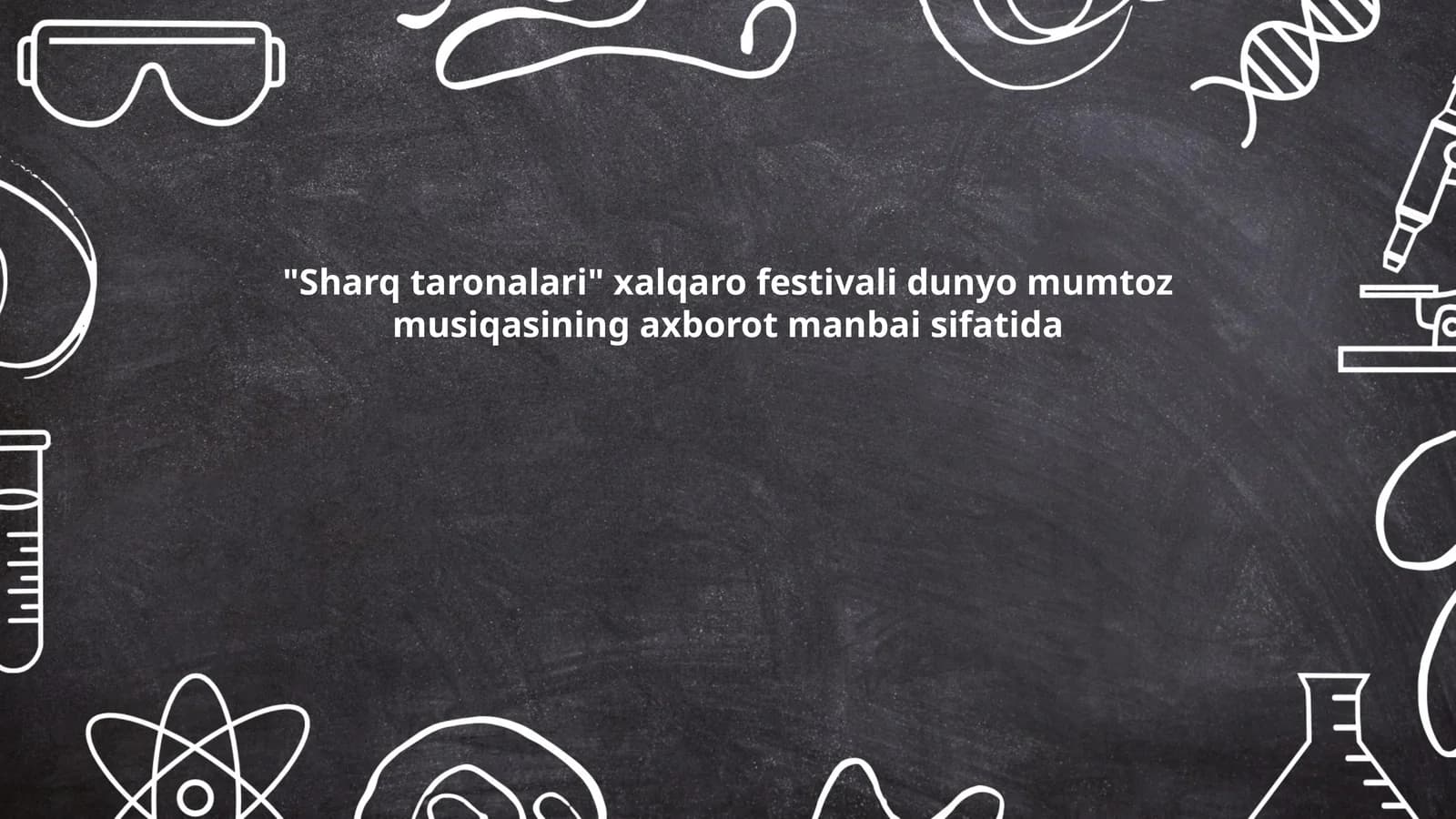 "Sharq taronalari" xalqaro festivali