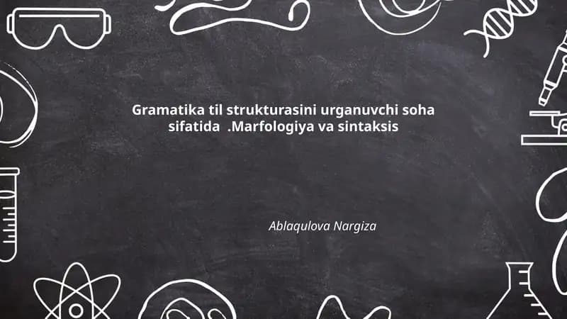 Gramatika til strukturasi