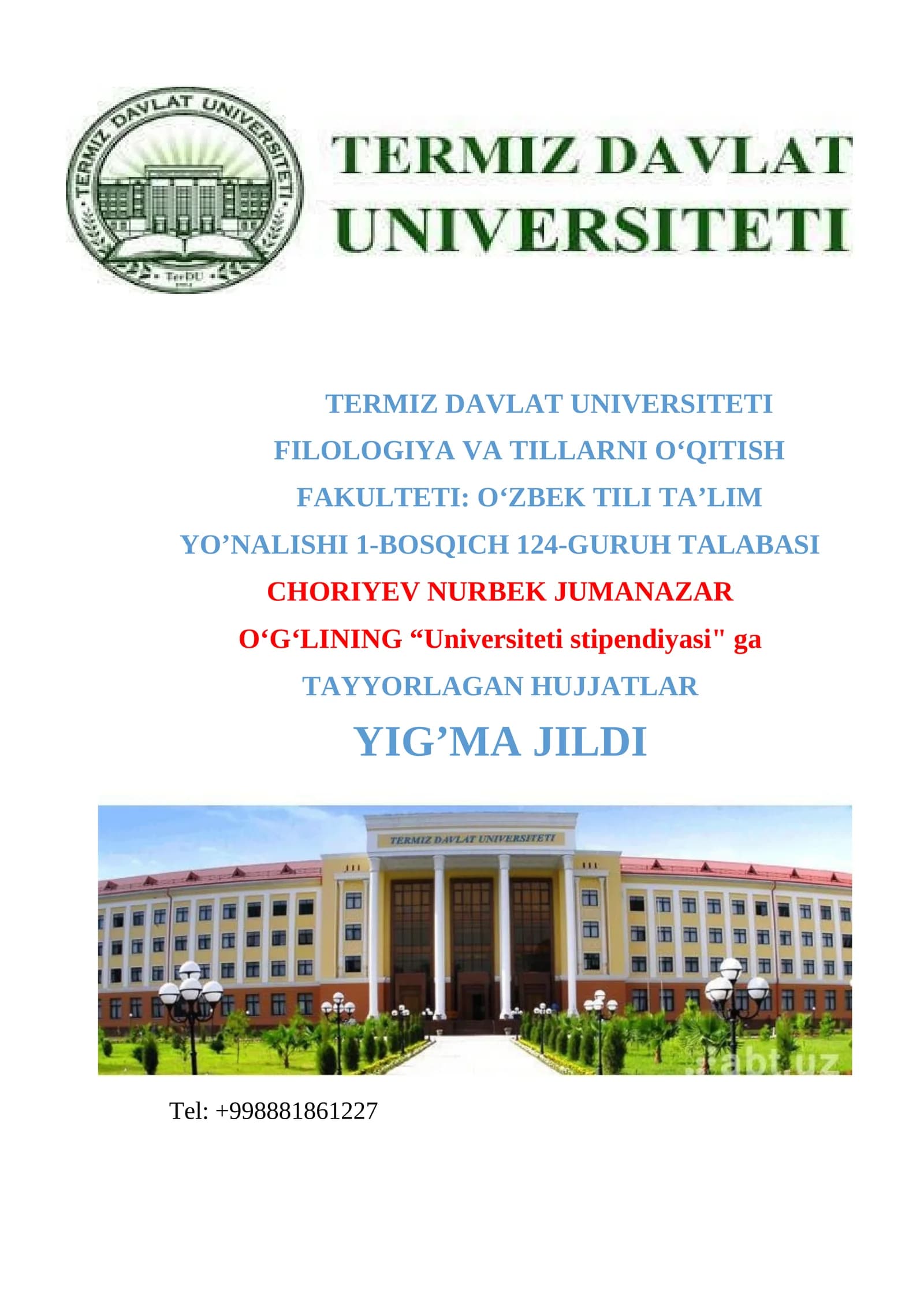 Universiteti stipendiyasi