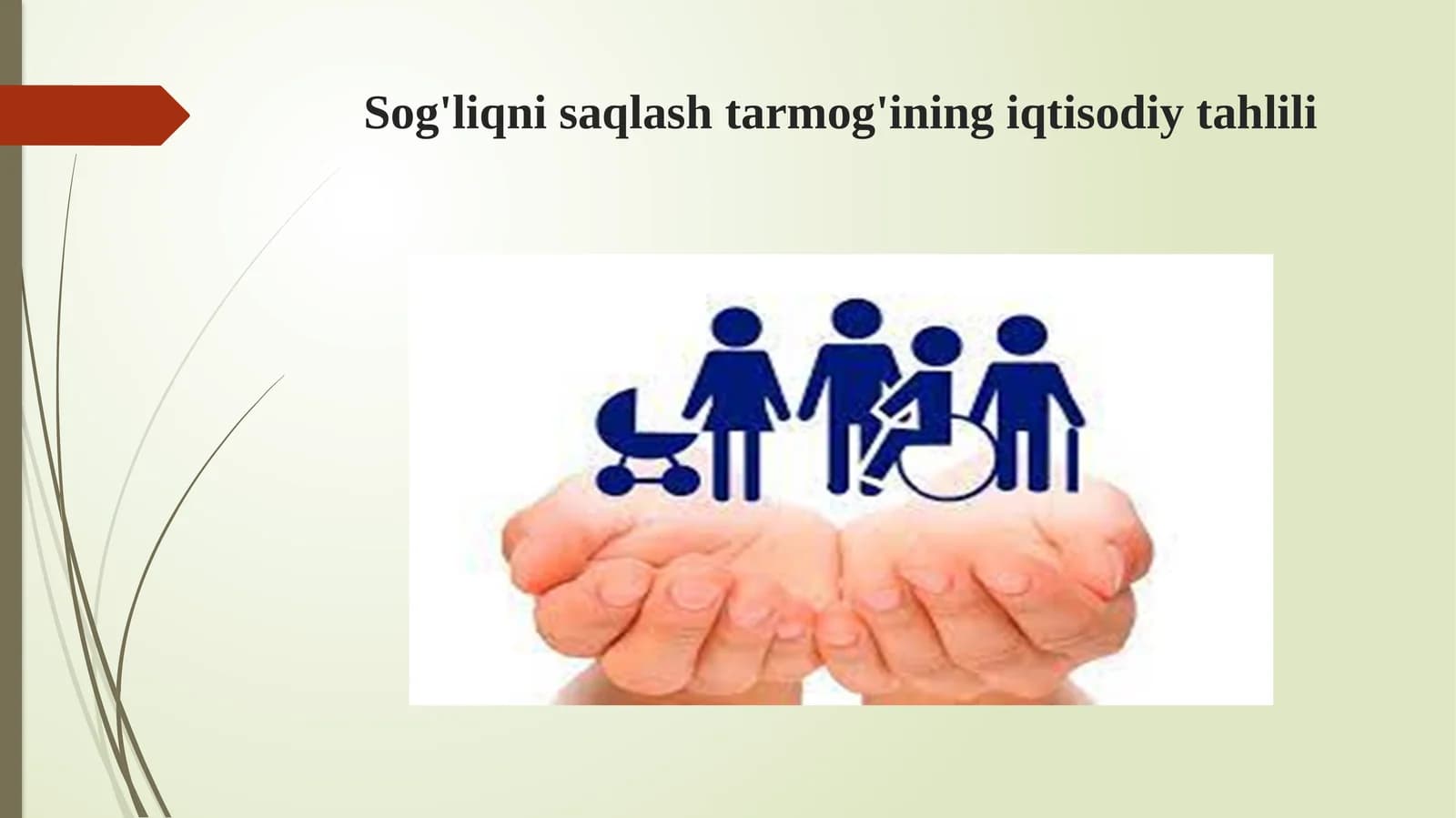 Sog'liqni saqlash tarmog'ining iqtisodiy tahlili