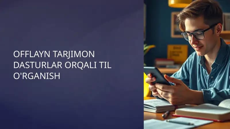 Offlayn tarjimon dasturlar