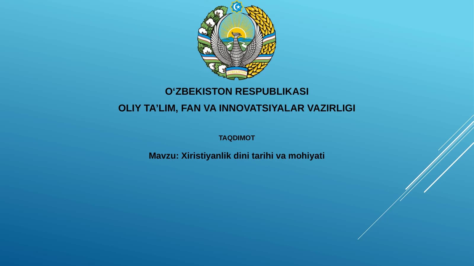 Xiristiyanlikdinitarihivamohiyati