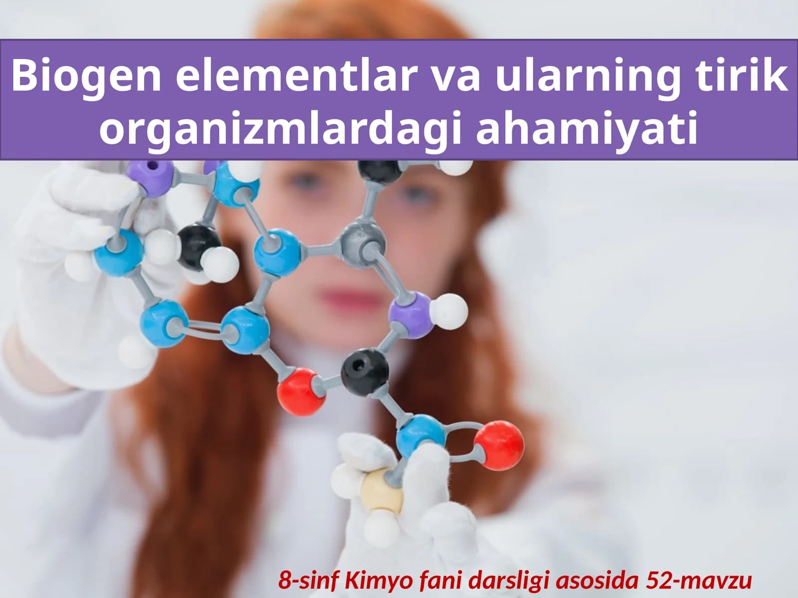 Biogenelementlar va ularning tirikorganizmlardagi ahamiyati