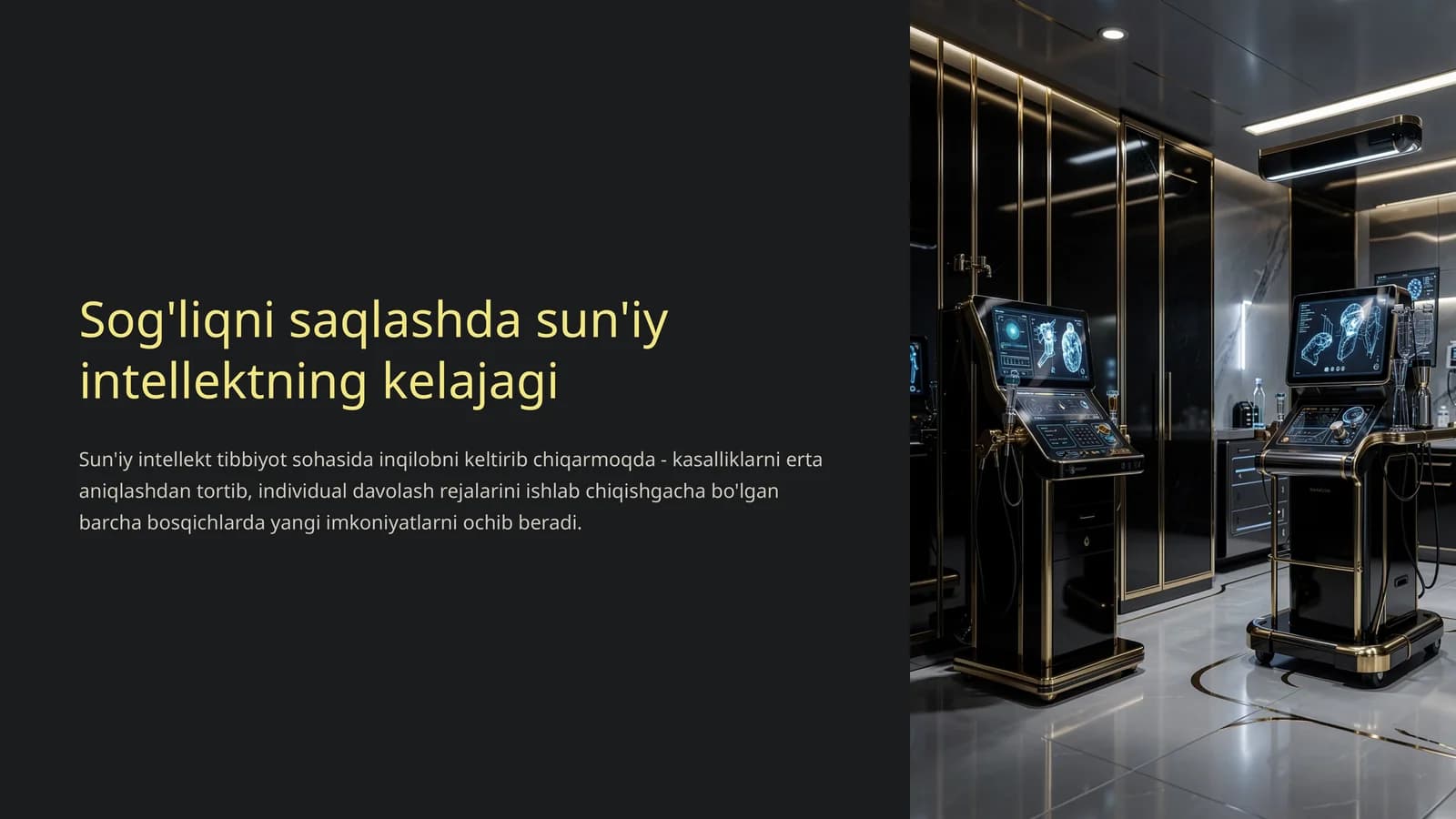 Sog'liqni saqlashda sun'iy intellektning kelajagi