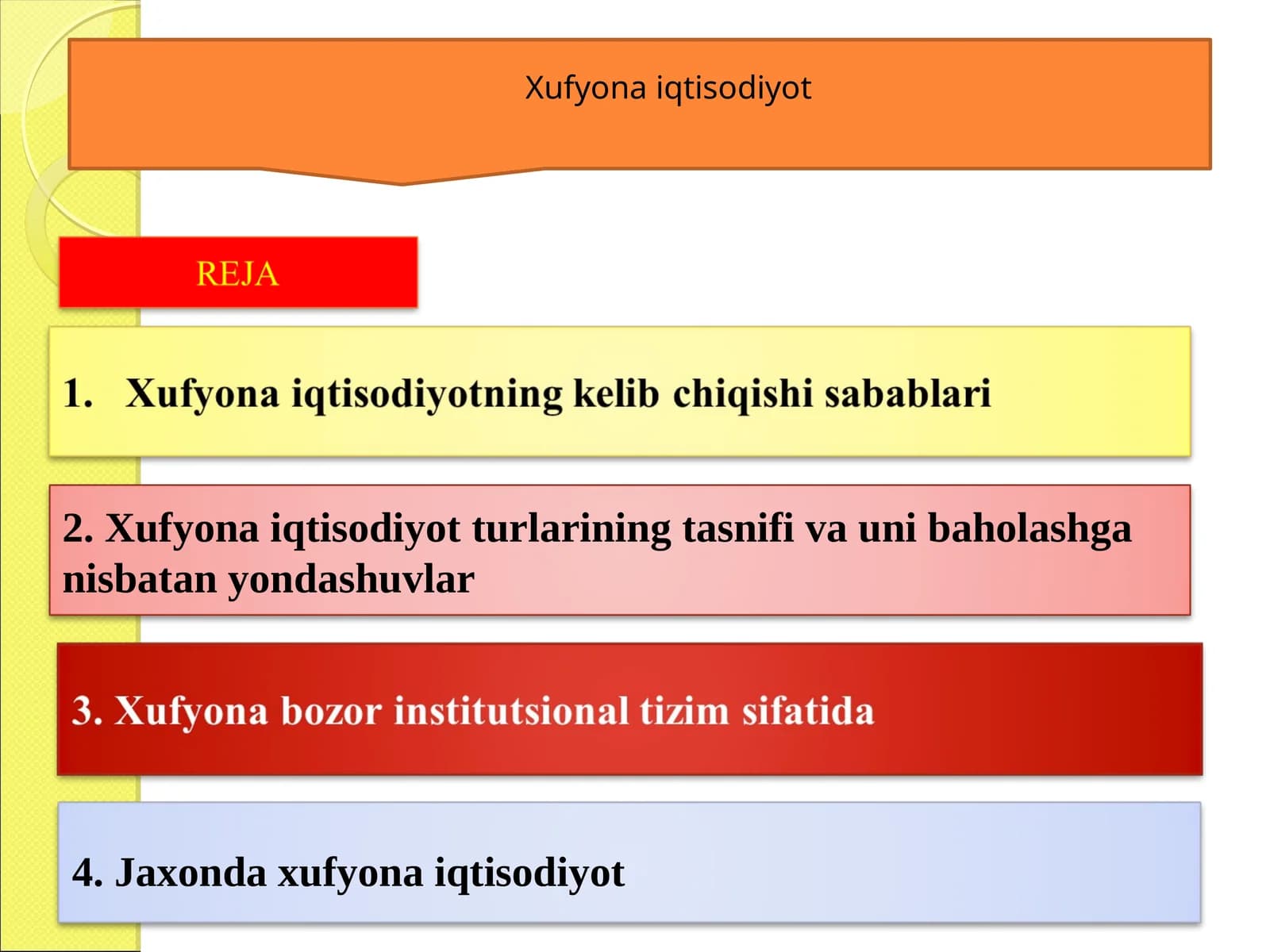 Xufyona iqtisodiyot