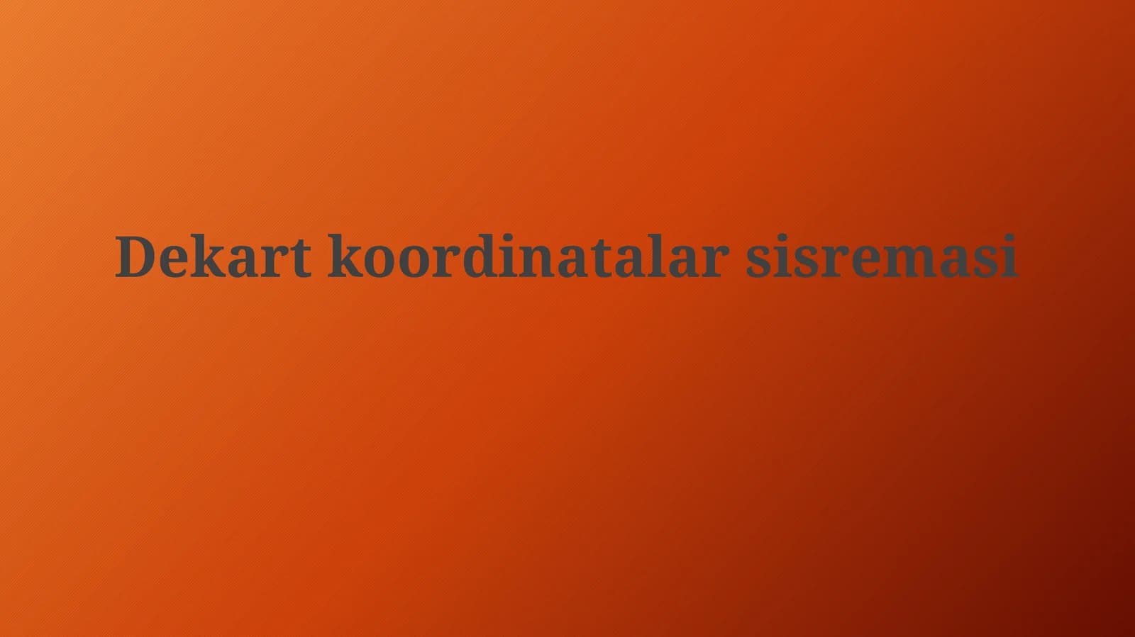 Dekartkoordinatalarsisremasi