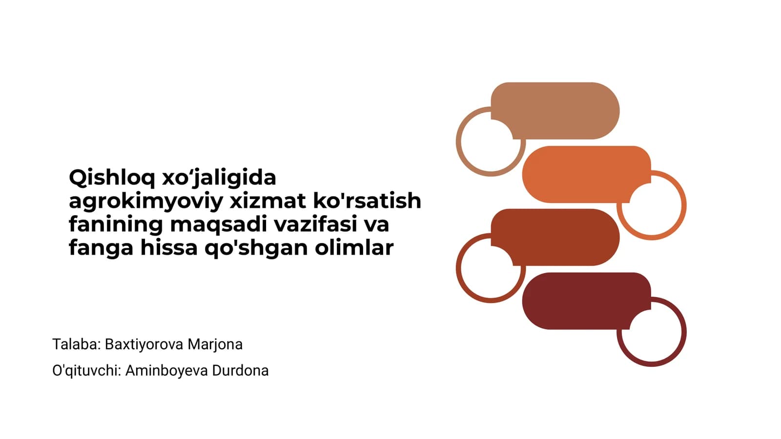 Agrokimyoviy xizmat ko'rsatish