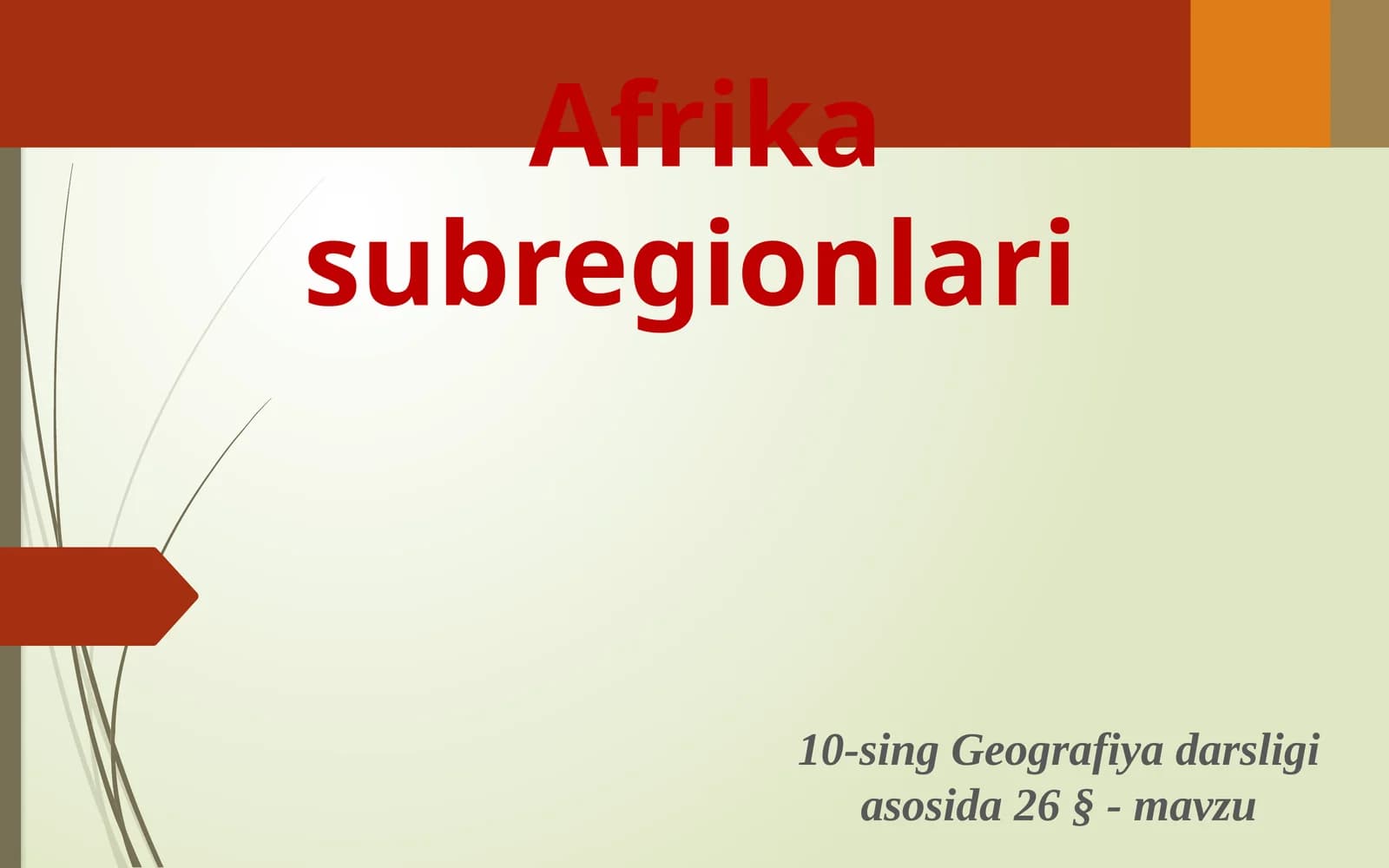 Afrikasubregionlari