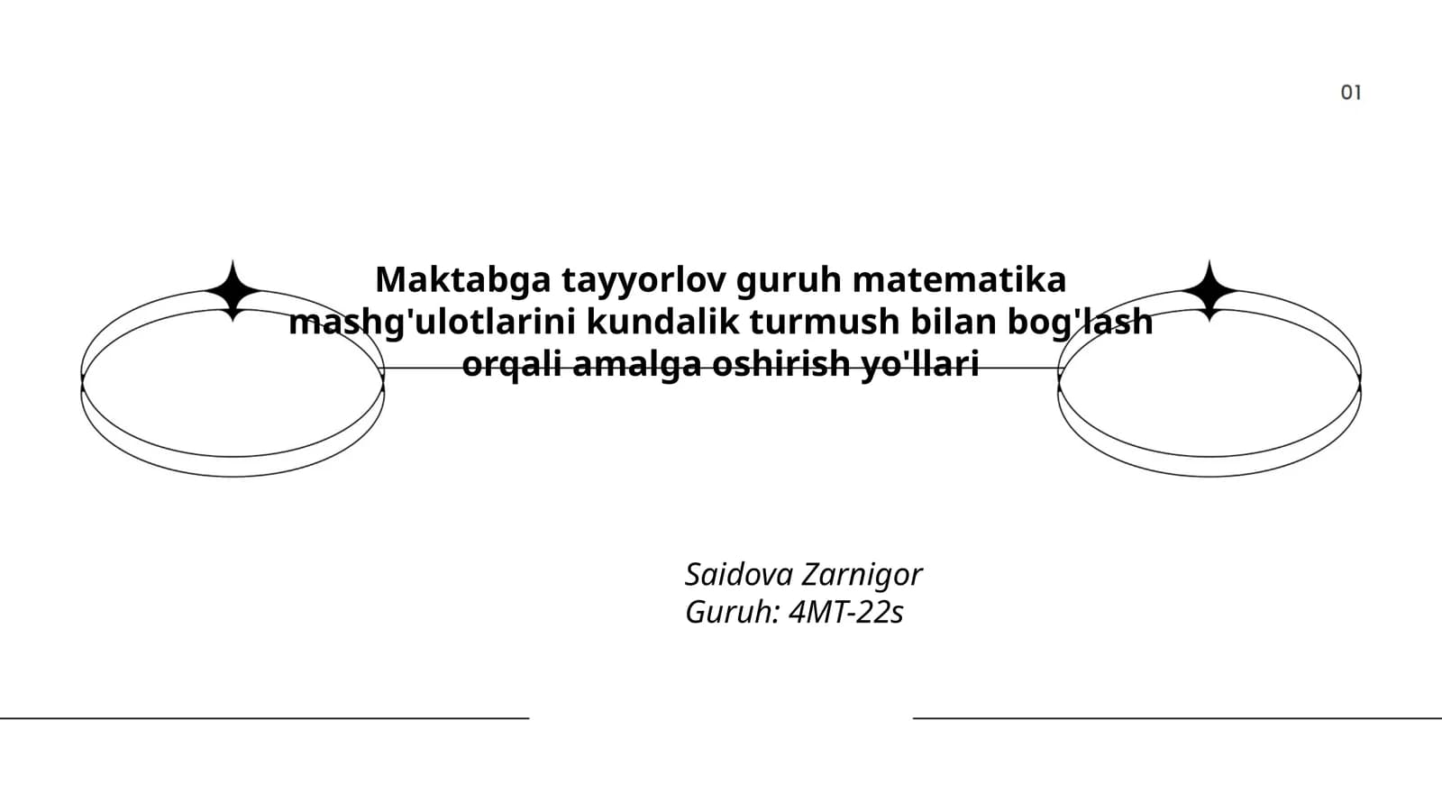 Matematika Mashg'ulotlari