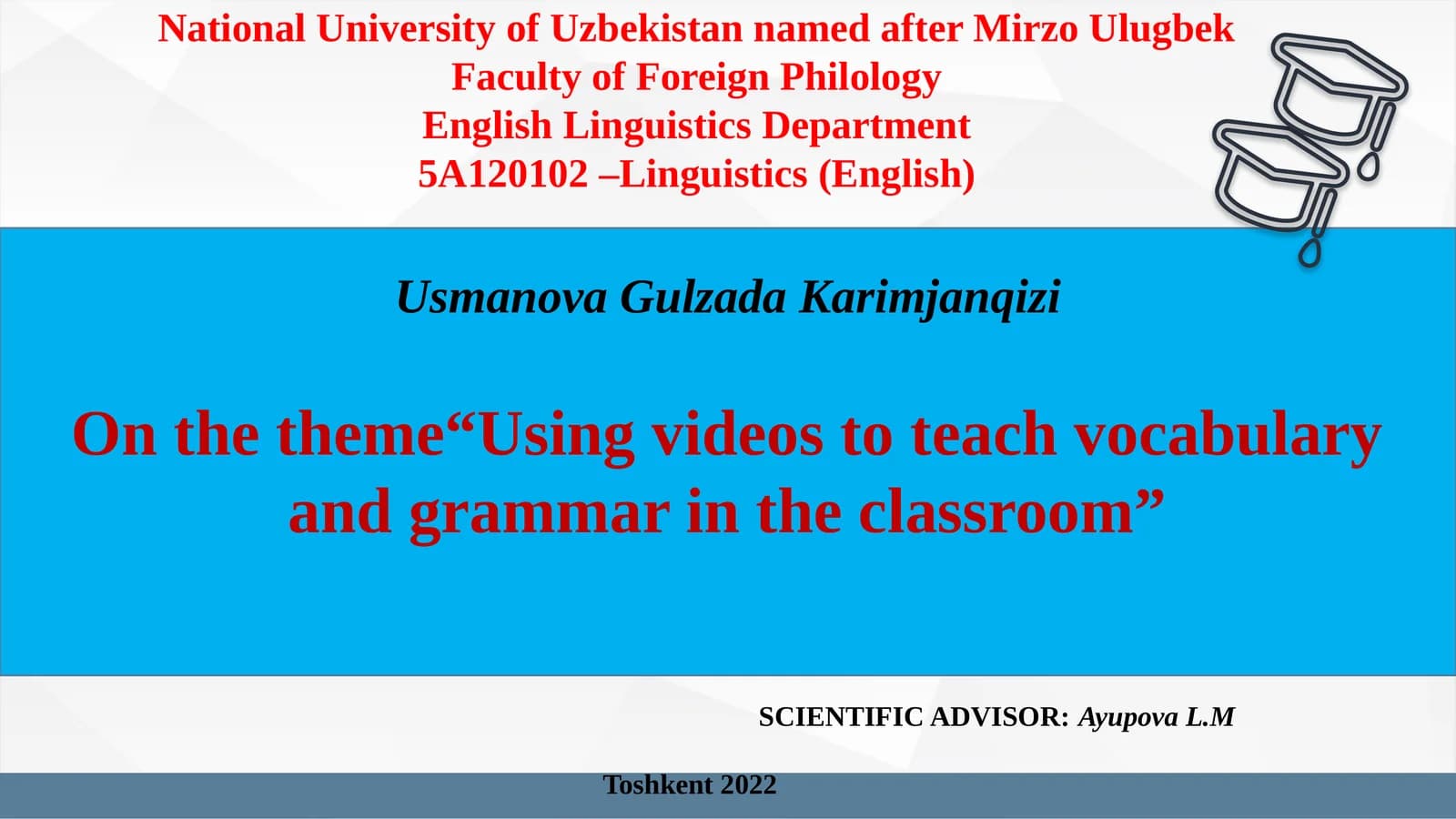Using videos to teach vocabulary and grammar in the classroom