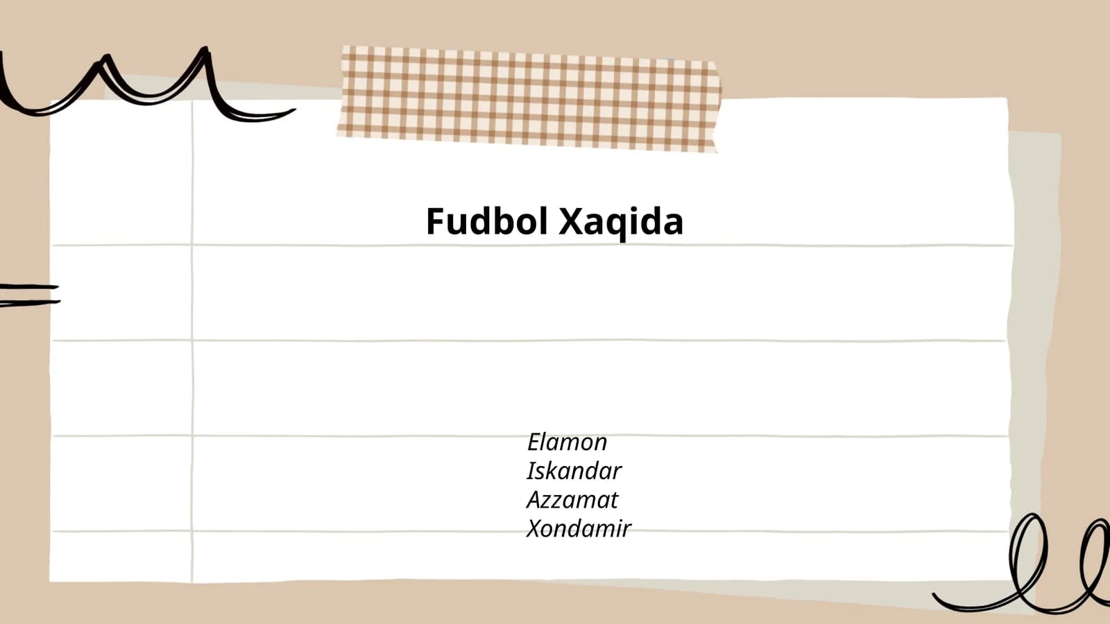Fudbol Xaqida