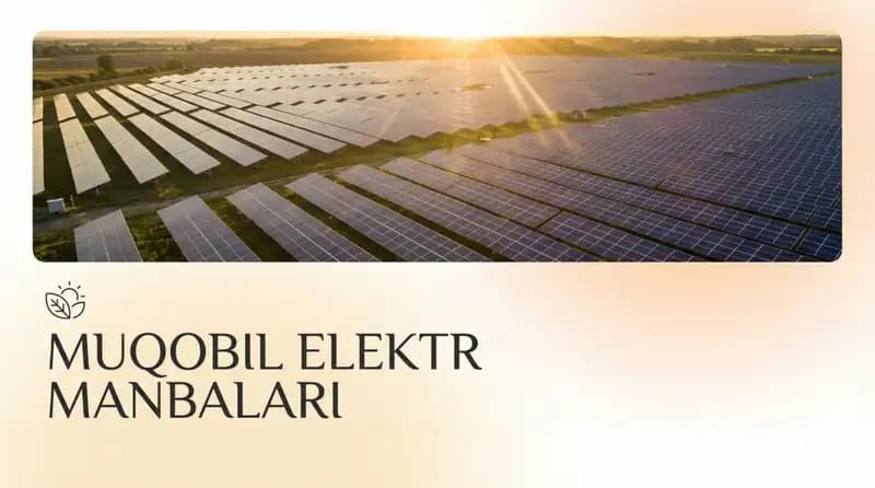 Muqobil elektr manbalari
