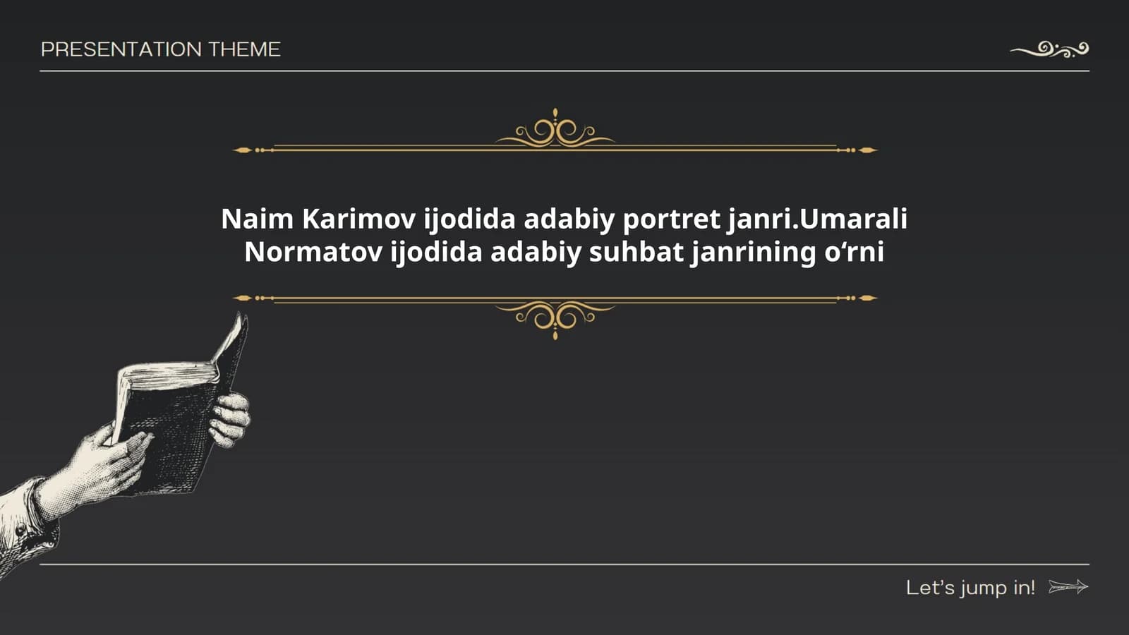 Naim Karimovning adabiy portretlari