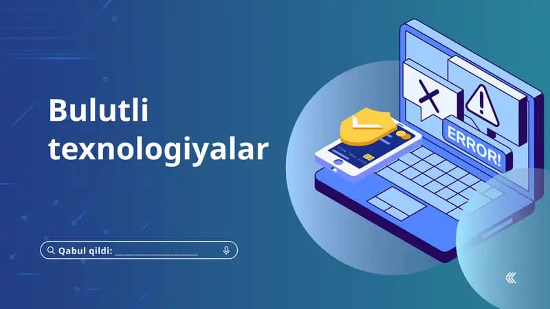 Bulutli texnologiyalar