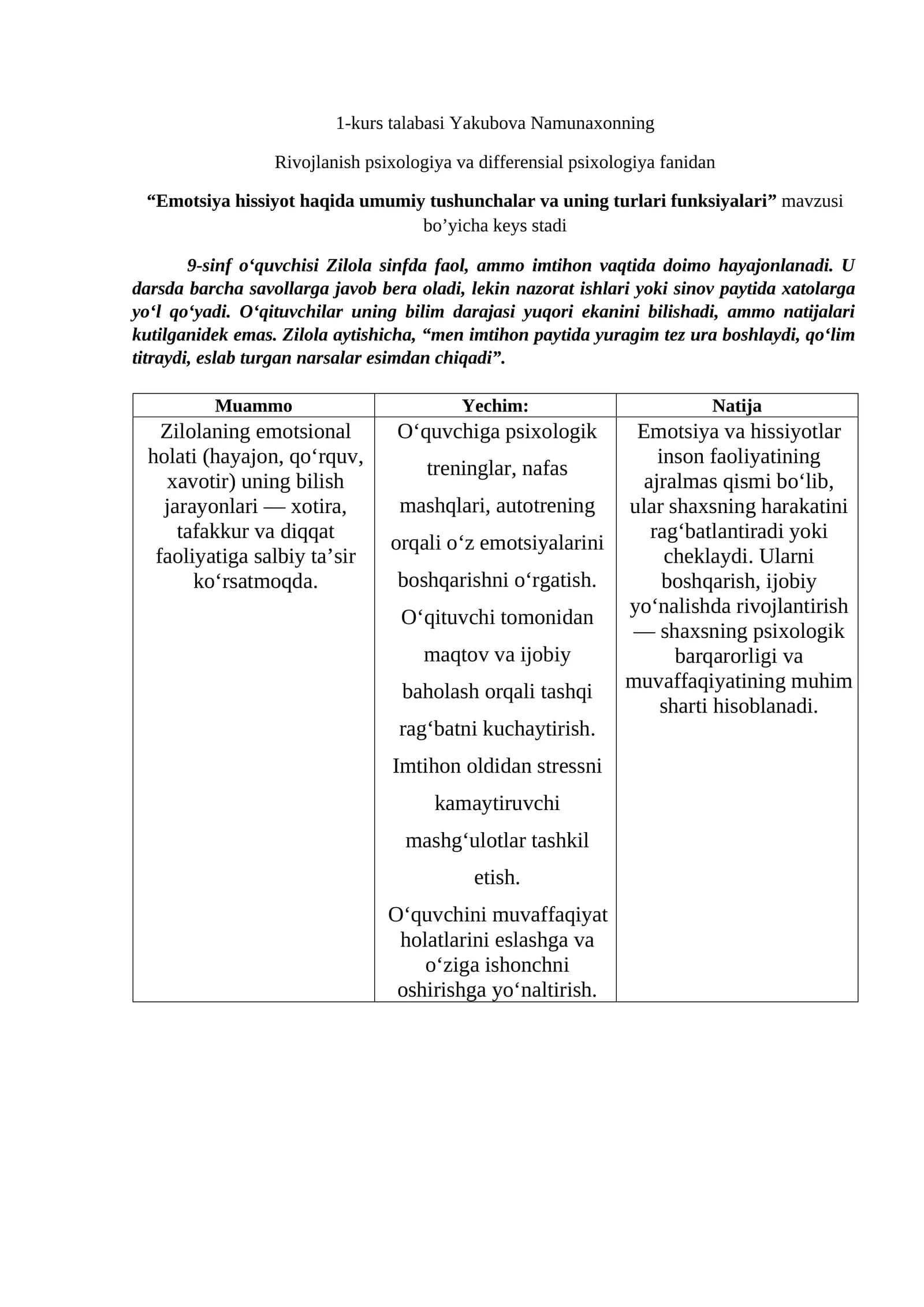 Rivojlanish psixologiyasi