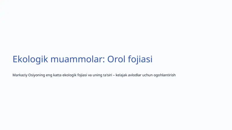 Orol dengizi