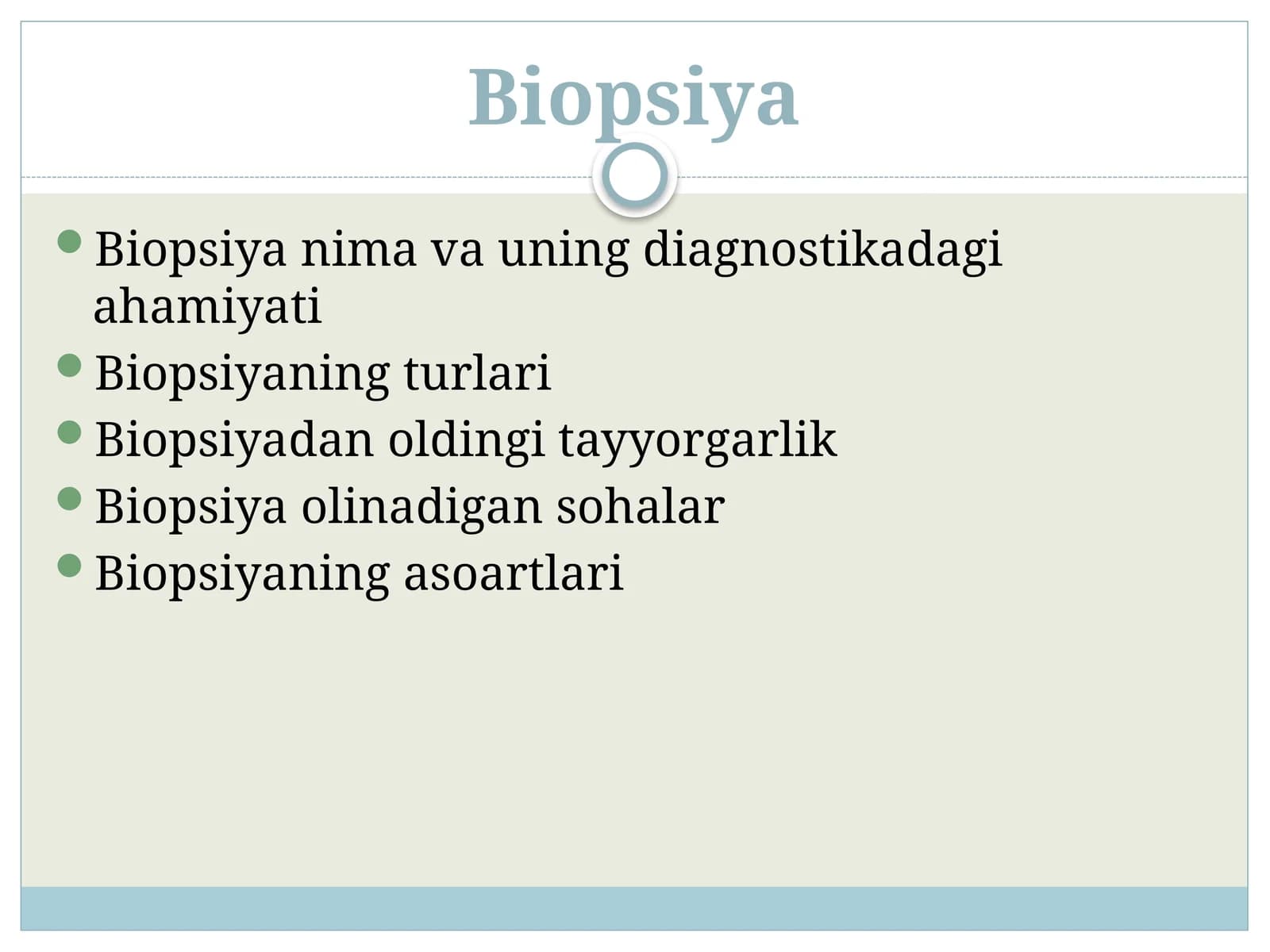 Biopsiya