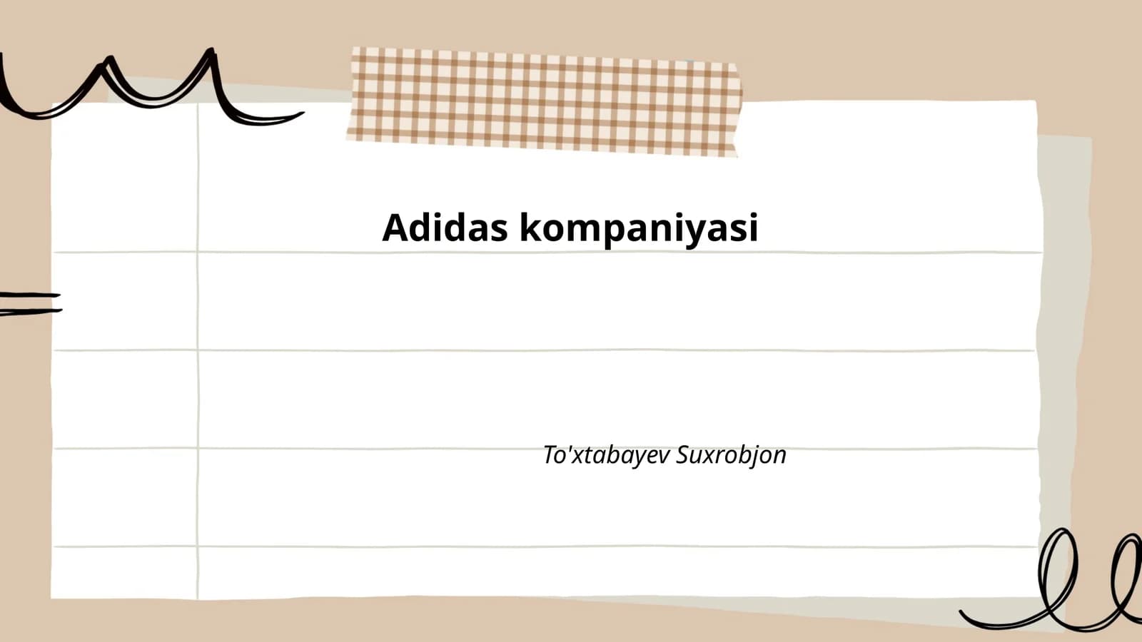 Adidas kompaniyasi