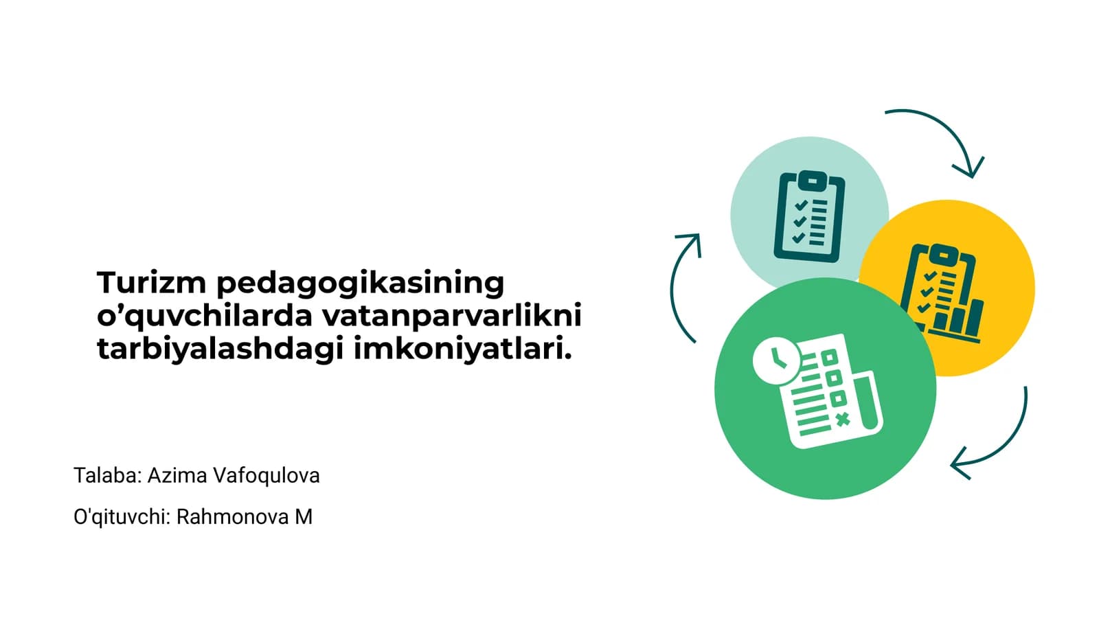 Turizm pedagogikasi