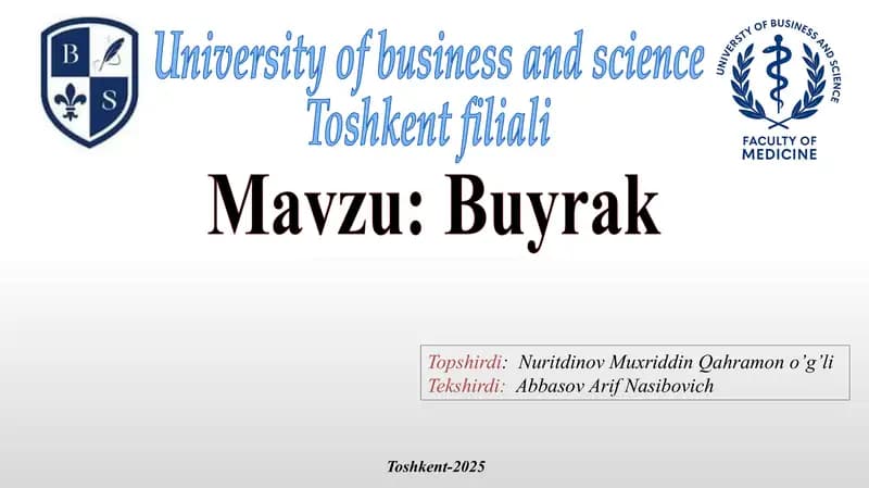 Buyrak