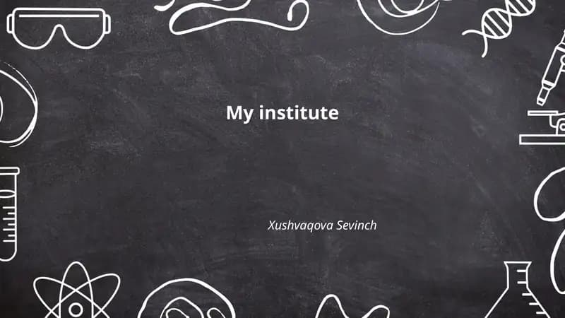 My institute