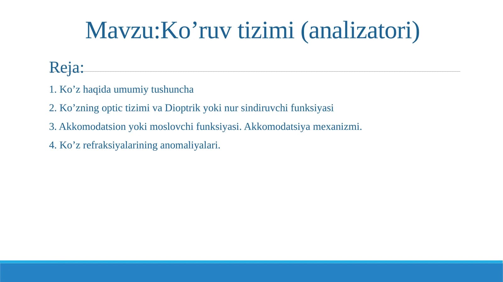 Ko’ruvtizimi(analizatori)