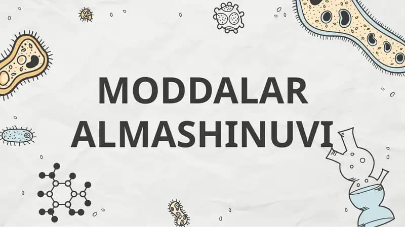 Moddalar Almashinuvi