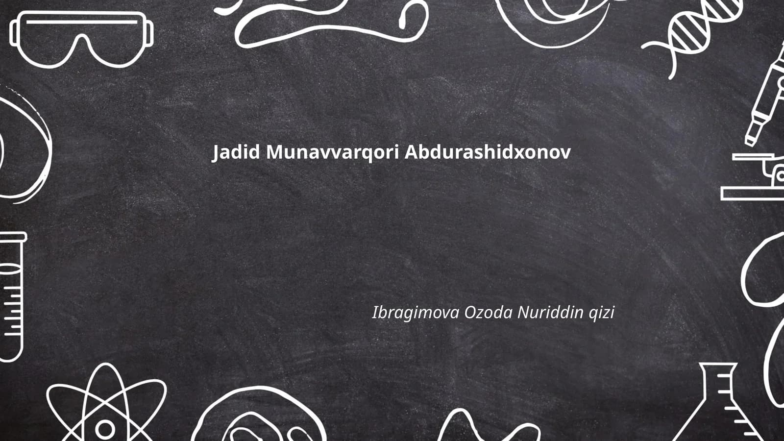 Jadid Munavvarqori Abdurashidxonov
