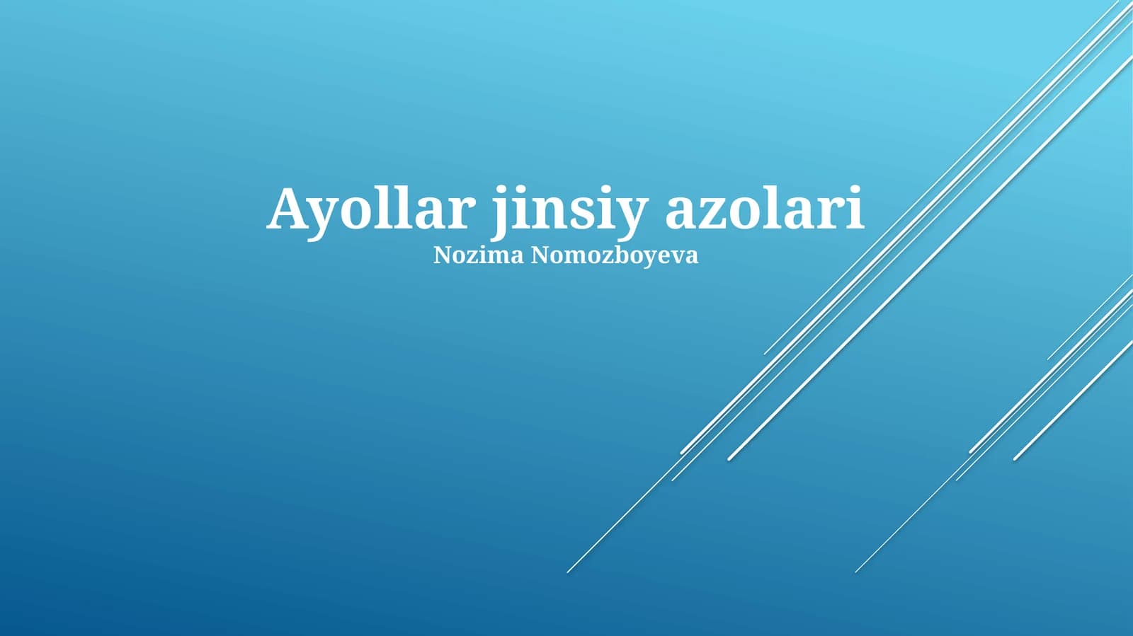 Ayollar jinsiy azolari