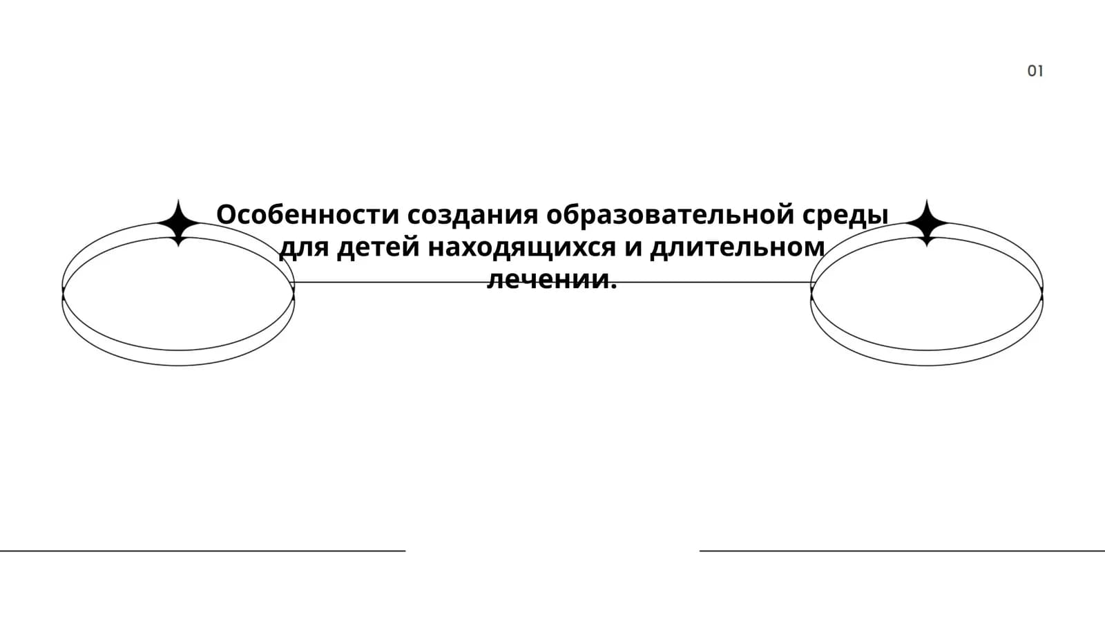 Особенности создания образовательной среды для детей находящихся и длительном лечении