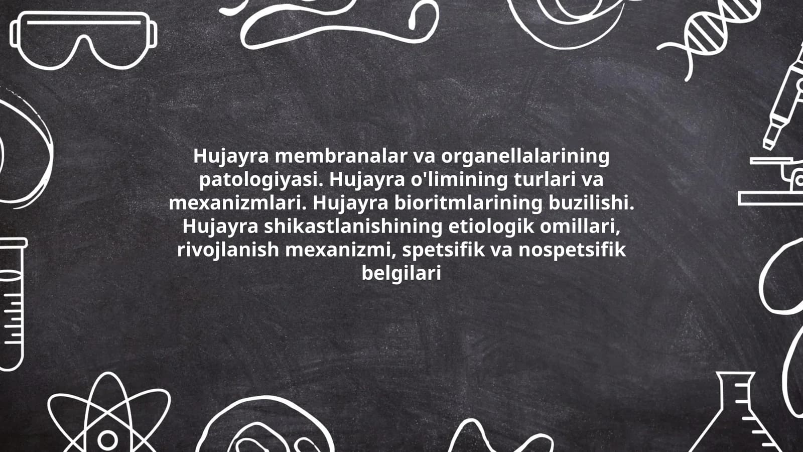 Hujayra patologiyasi