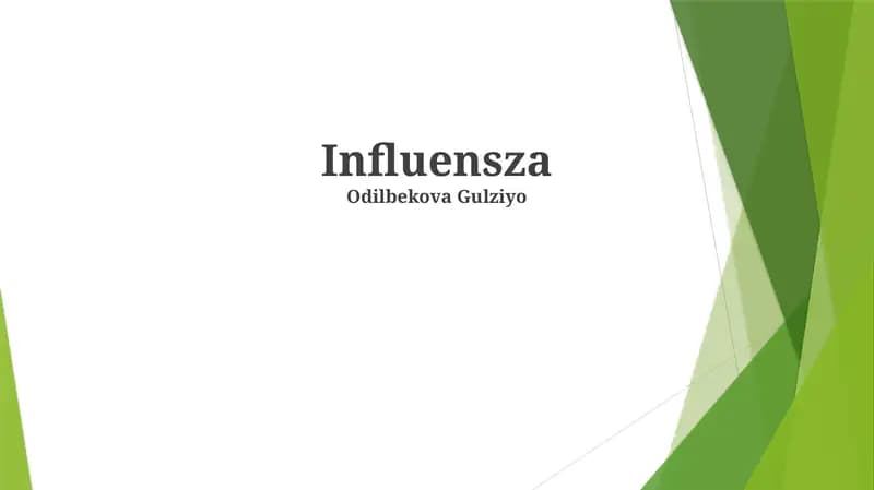 Influensza