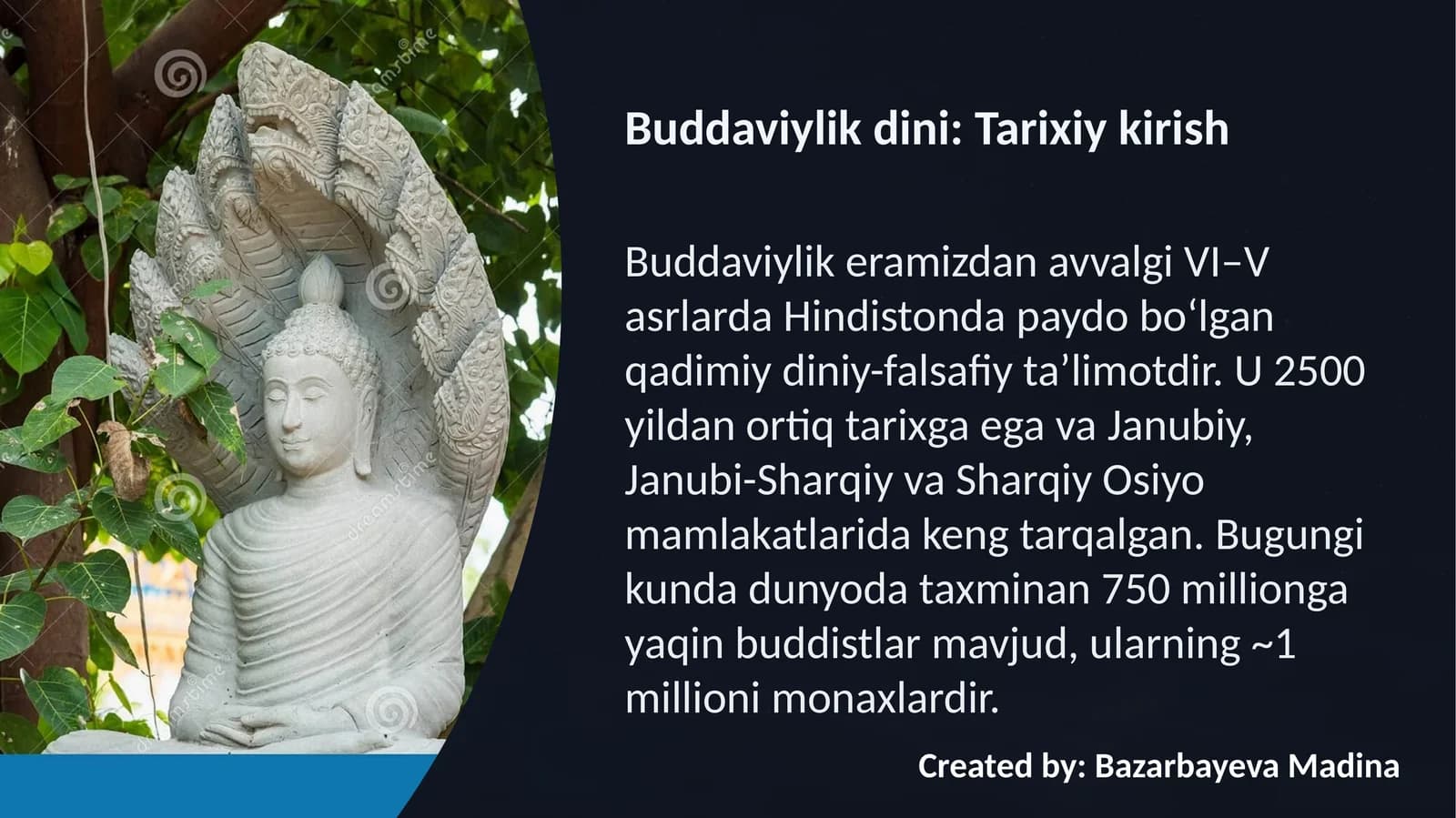 Buddaviylik dini: Tarixiy kirish