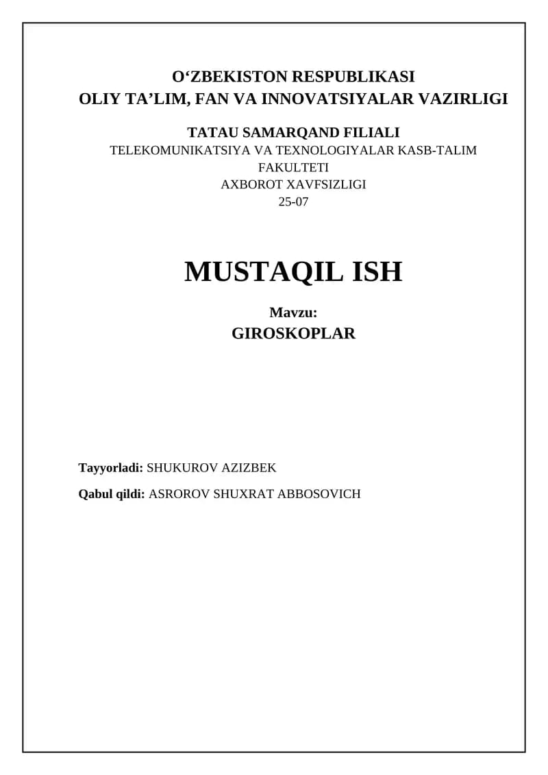 GIROSKOPLAR