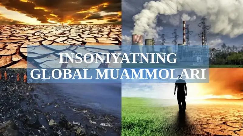 INSONIYATNING GLOBAL MUAMMOLARI