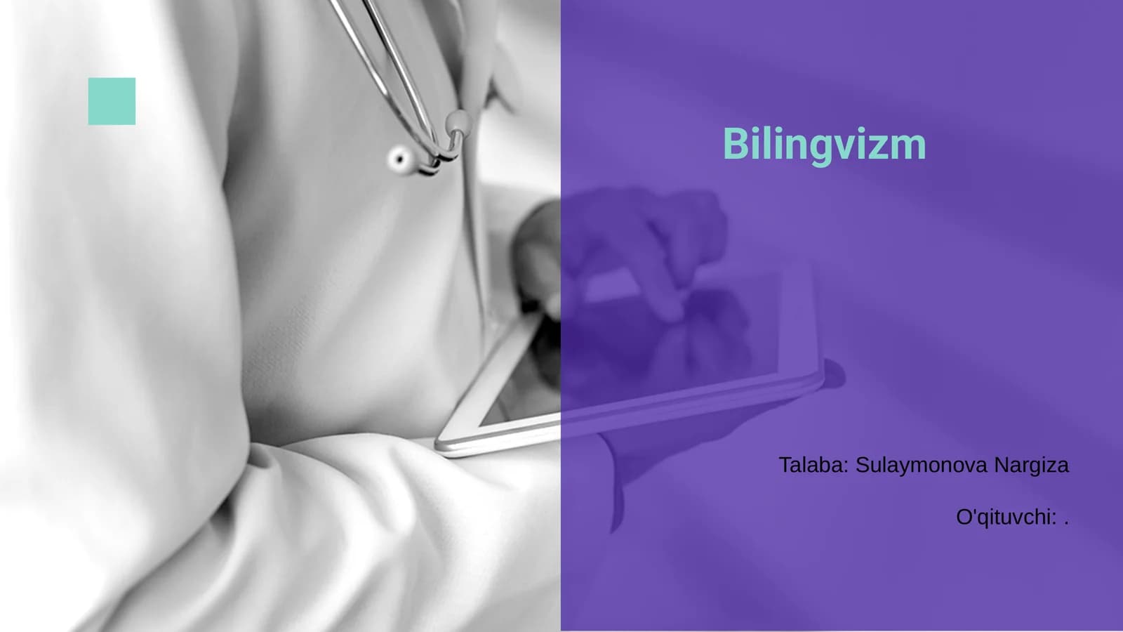 Bilingvizm