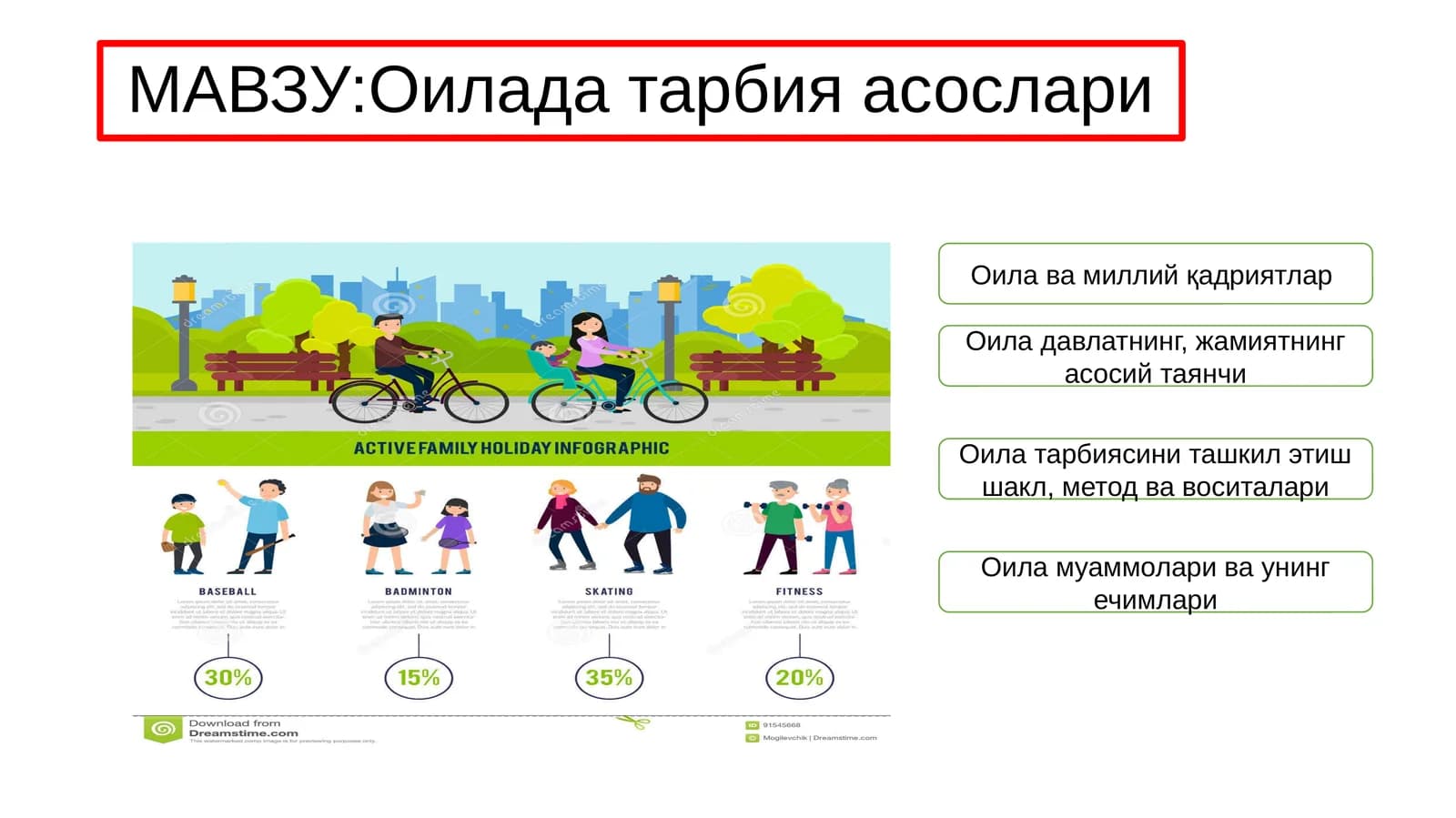 Оилада тарбия асослари