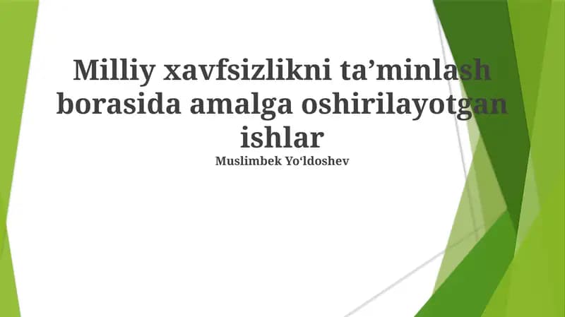 Amaliy ishlar/Iqtisodiyot