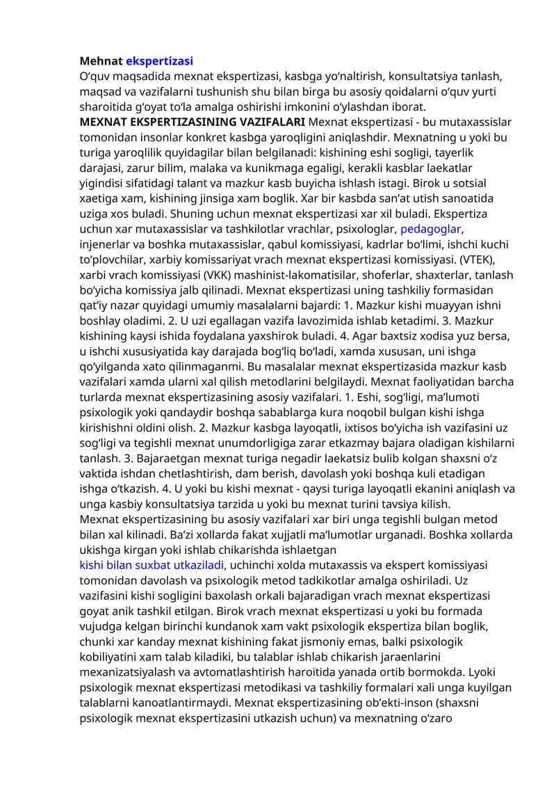 Mexnat ekspertizasi