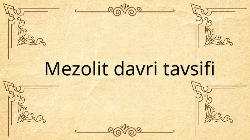 Mustaqil ish