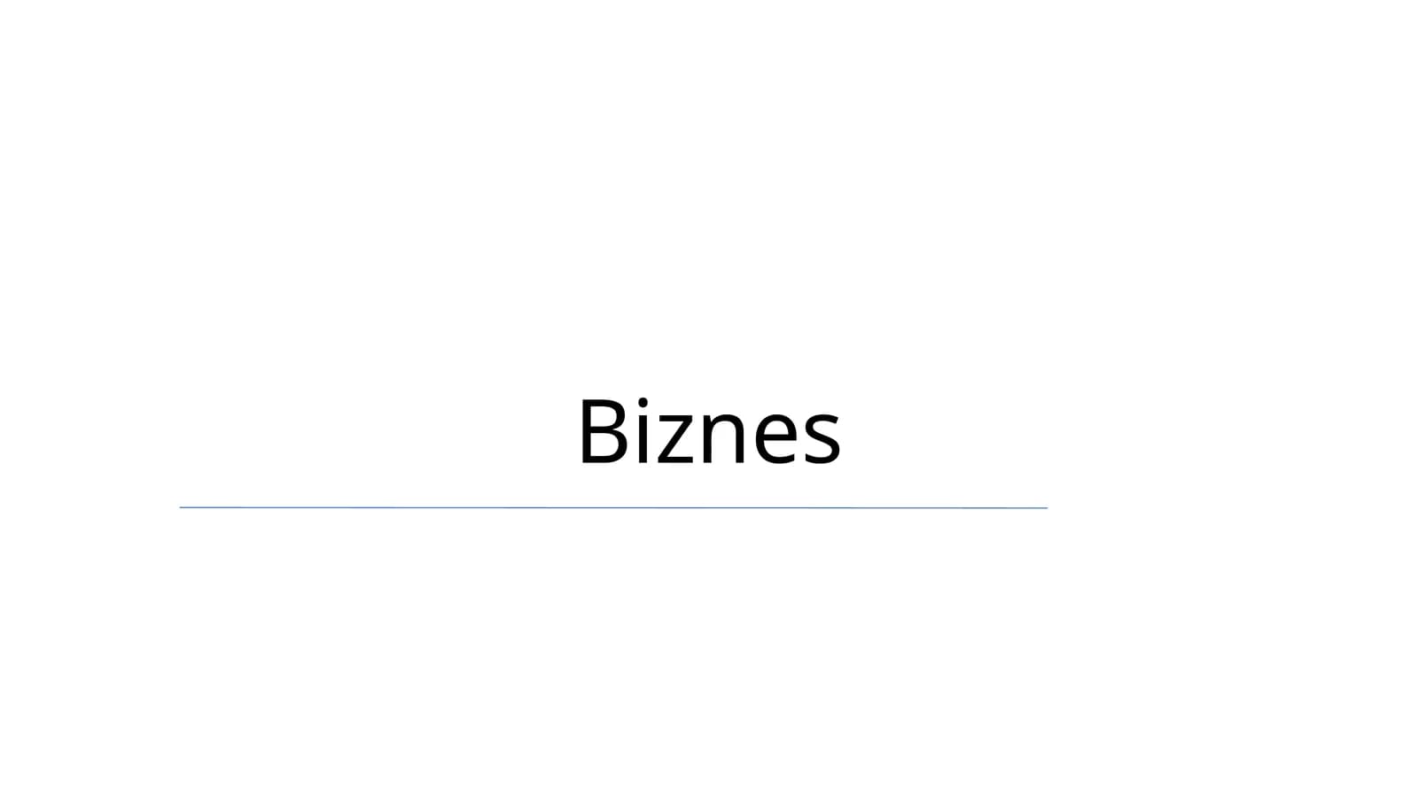 Biznes