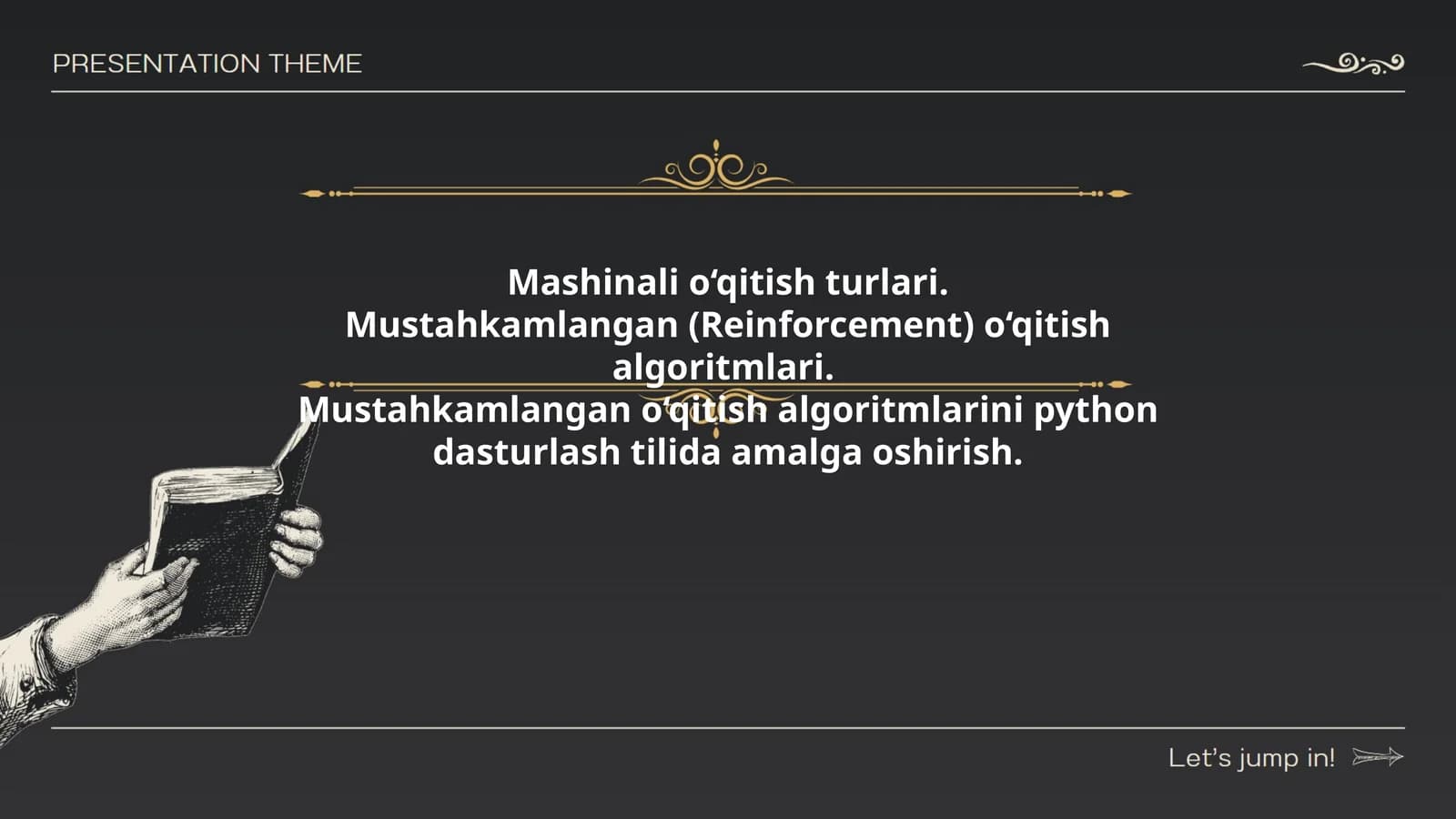 Mashinali o‘qitish turlari