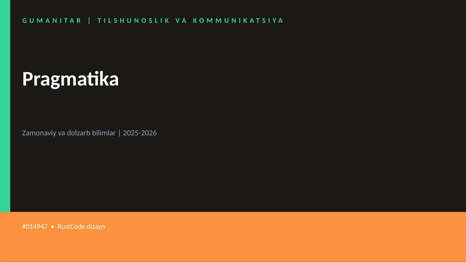 Pragmatika