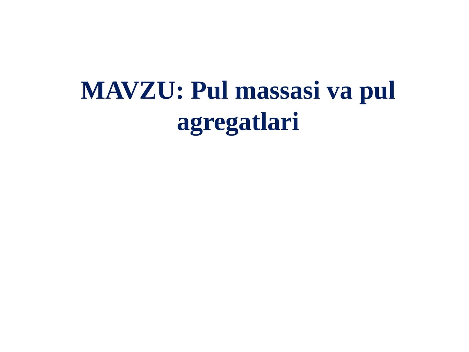 Pulmassasi vapul agregatlari
