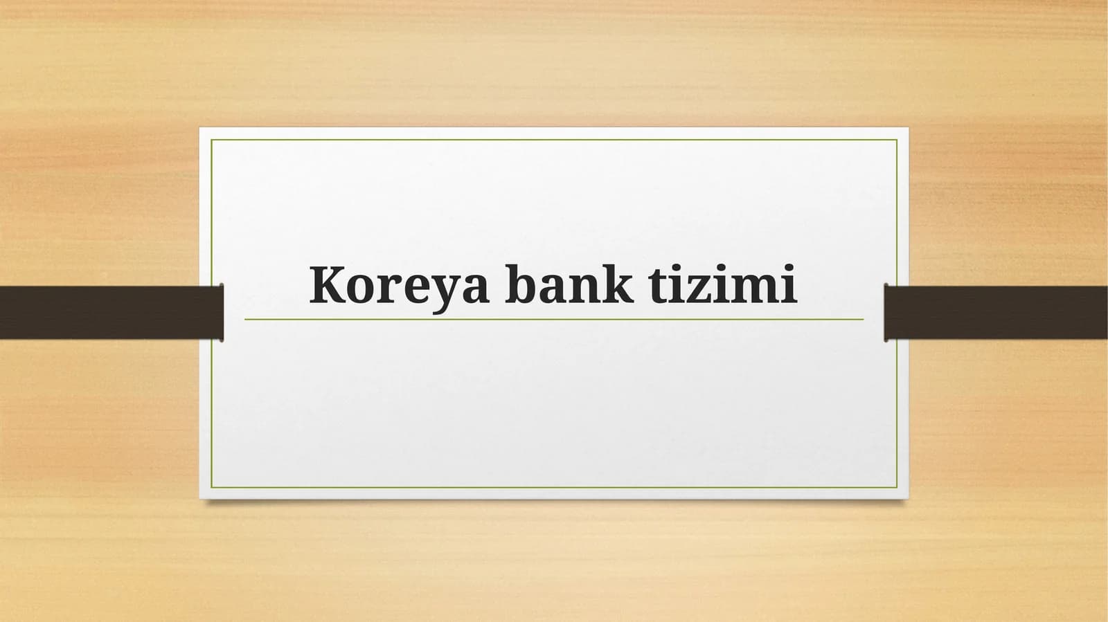 Koreyabanktizimi