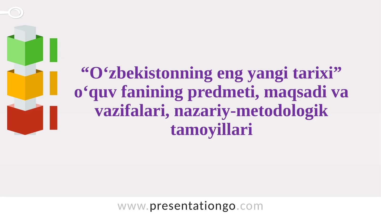 O‘zbekistonning eng yangi tarixi