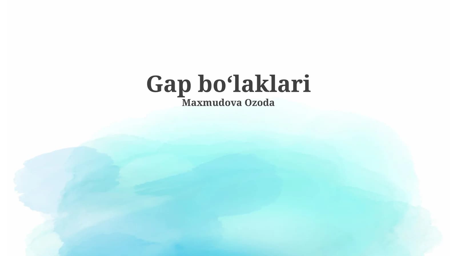 Gap boʻlaklari
