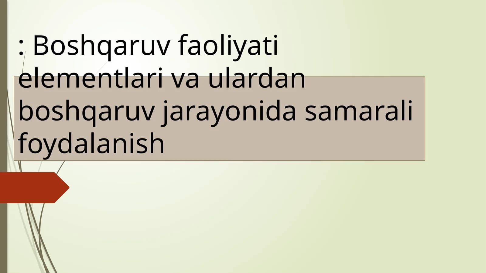Foydalanilgan adabiyotlar ro'yxati
