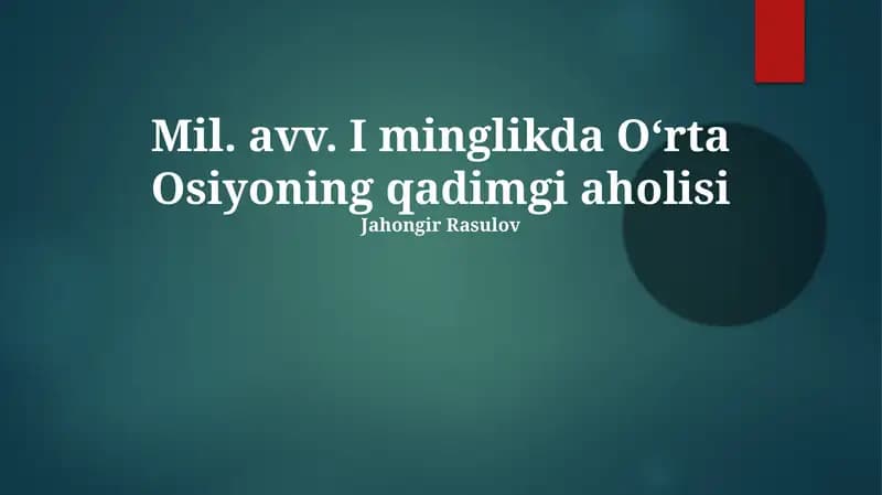 Markaziy Osiyo Ko'chmanchi Imperiyalari